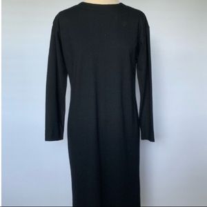 Vintage Land’s End Long Sleeve Wool Dress
